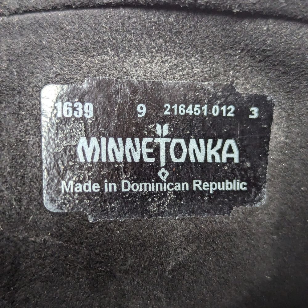MINNETONKA | 3 Layer Suede Fringe Boots sz 9 - Picture 4 of 9